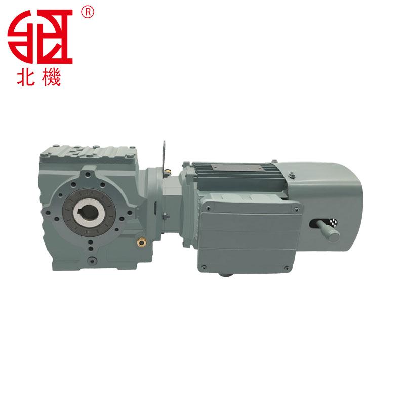 SA斜齒輪蝸輪蝸桿減速電機_S系列減速機_北機傳動-深圳市金鴻達傳動設備有限公司